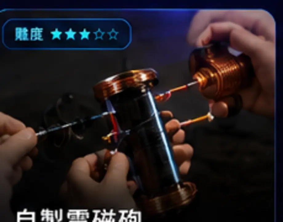 學生動手製作線圈與電磁裝置