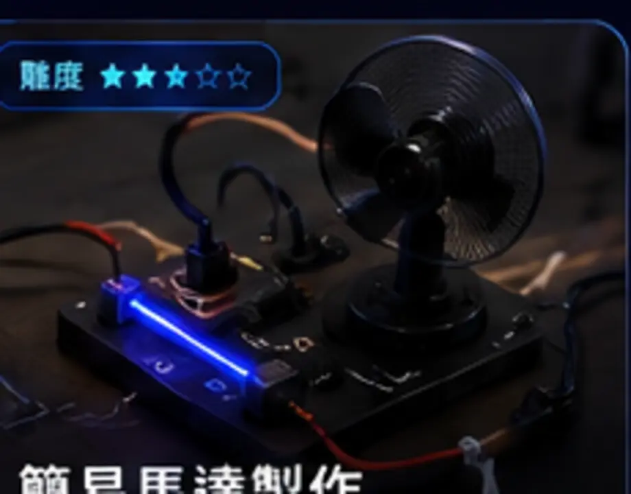 馬達與風扇電學實作裝置